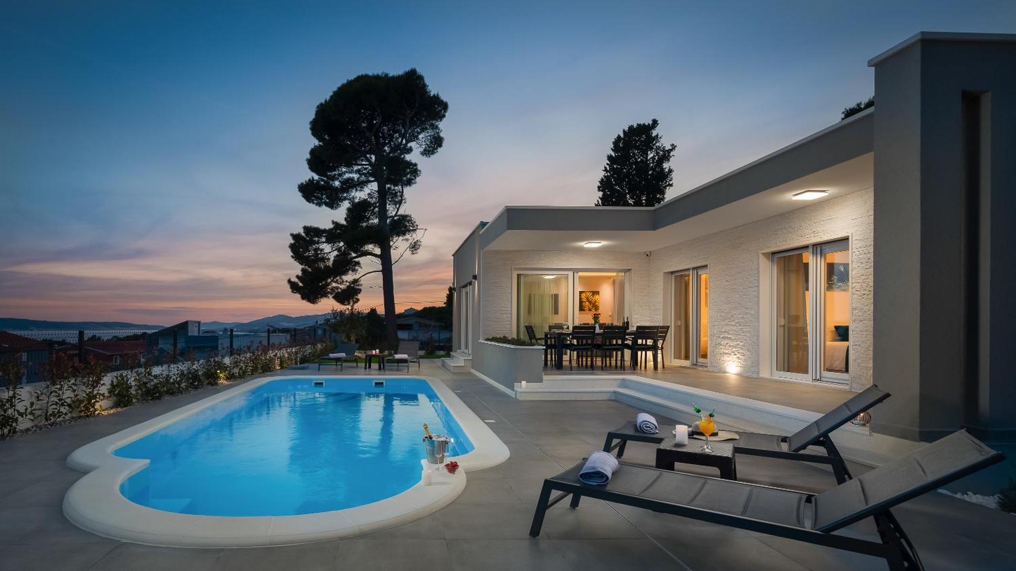 Villa Paradiso Adriatico Kastela Ngoại thất bức ảnh