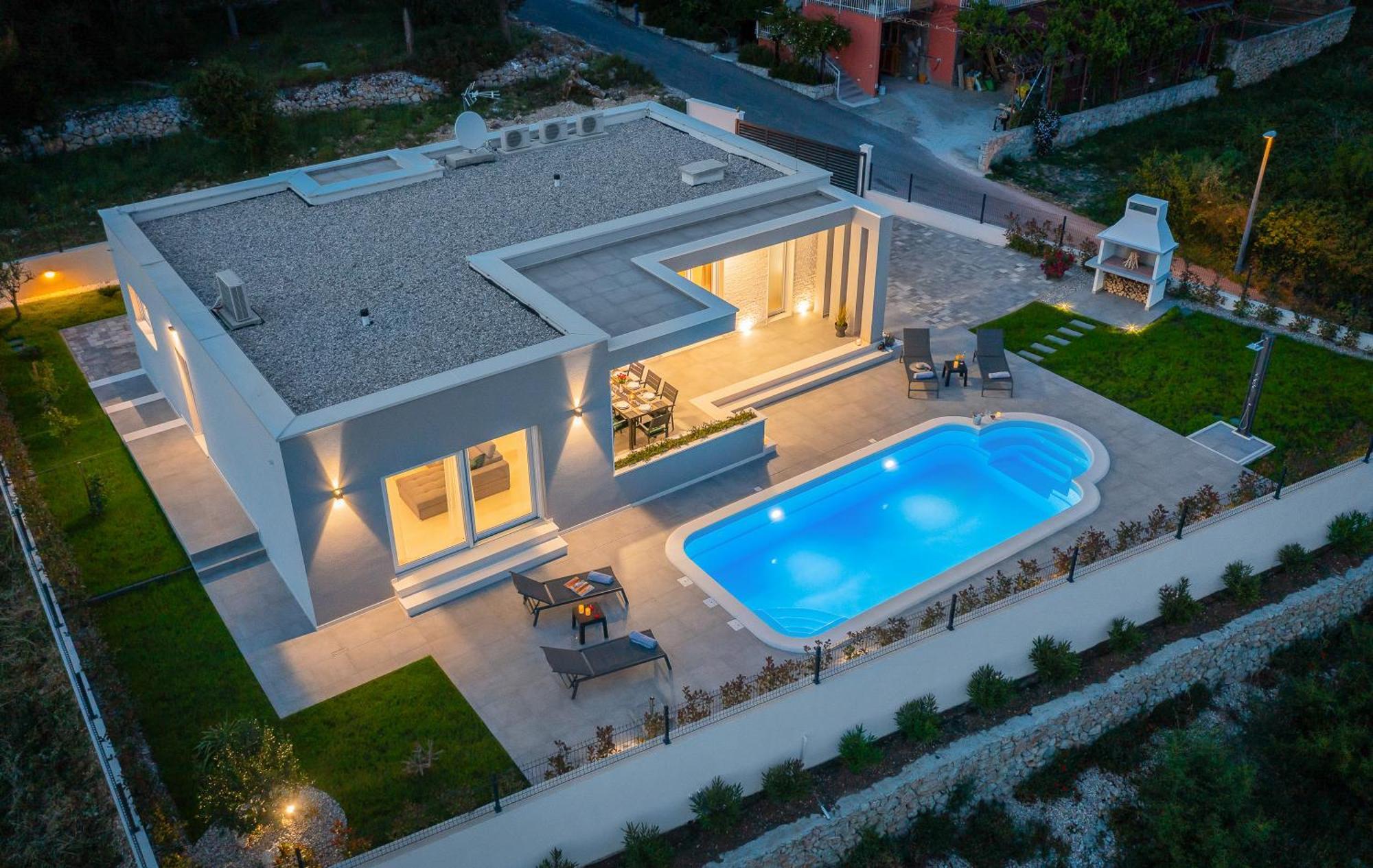 Villa Paradiso Adriatico Kastela Ngoại thất bức ảnh