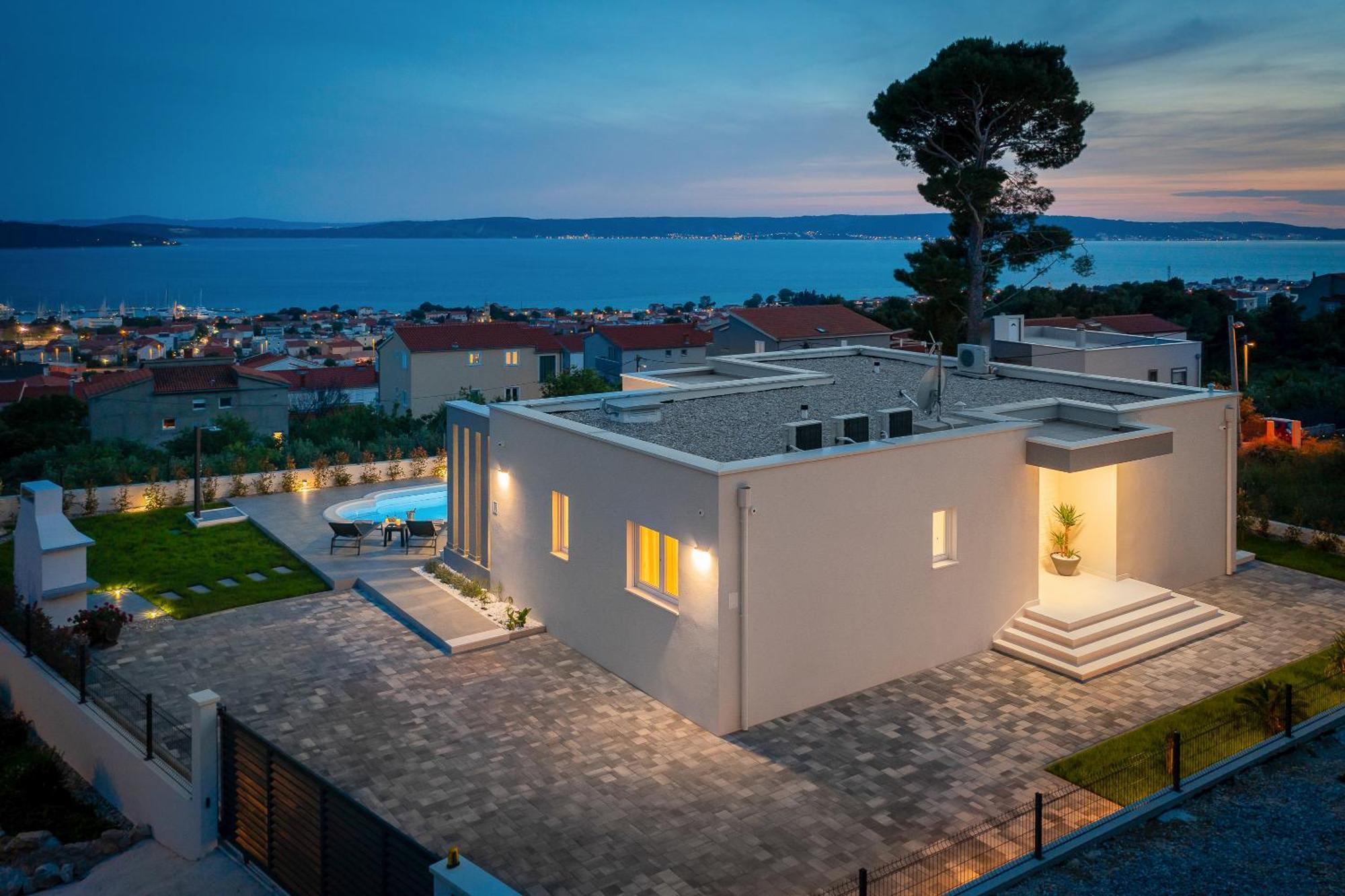 Villa Paradiso Adriatico Kastela Ngoại thất bức ảnh