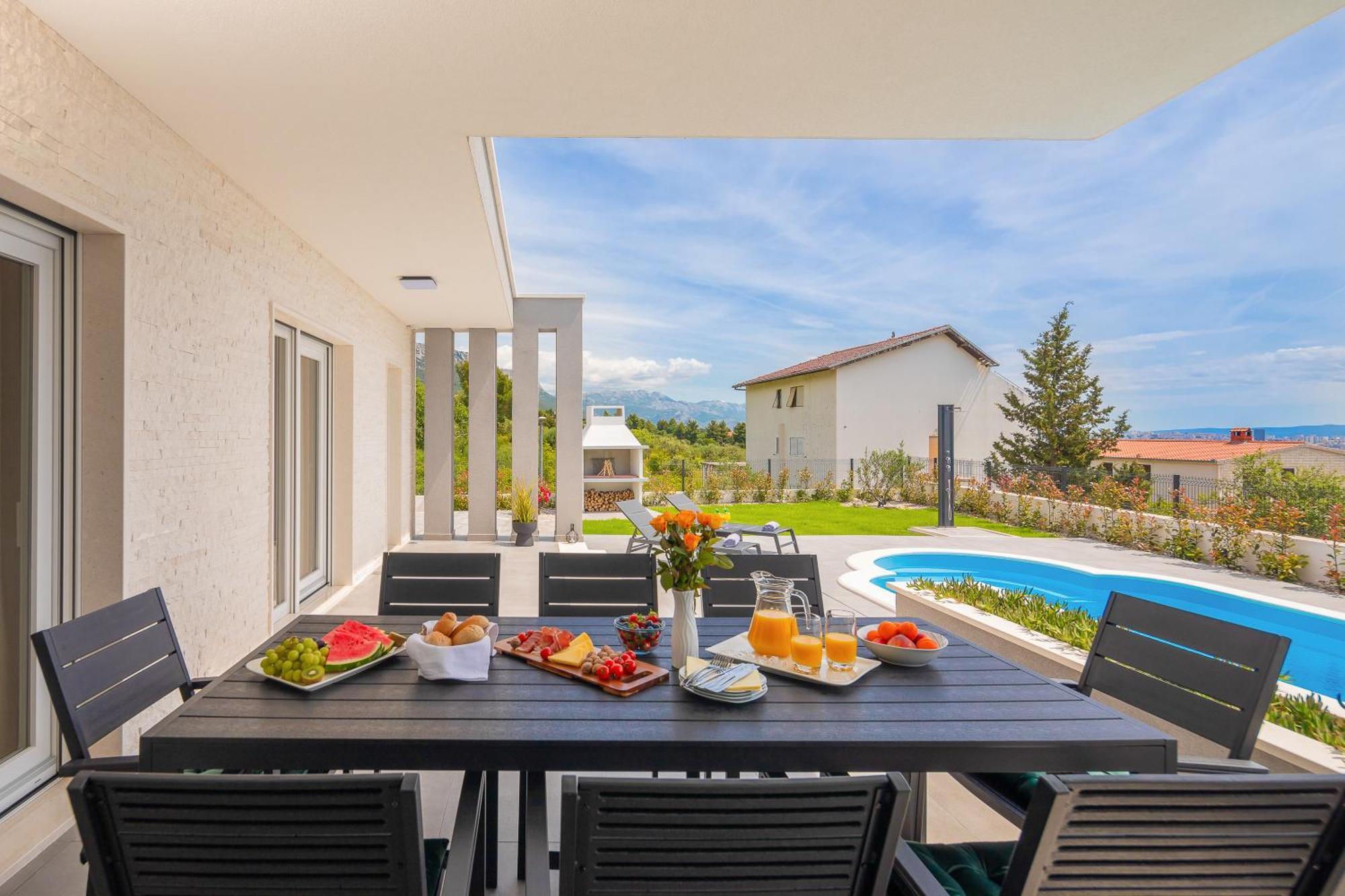 Villa Paradiso Adriatico Kastela Ngoại thất bức ảnh