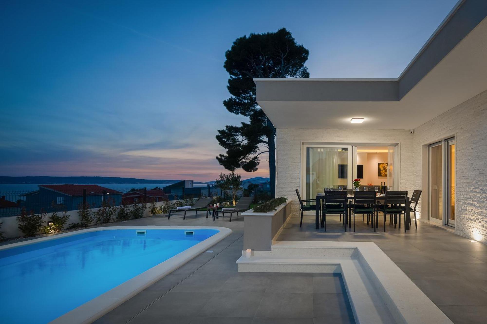Villa Paradiso Adriatico Kastela Ngoại thất bức ảnh