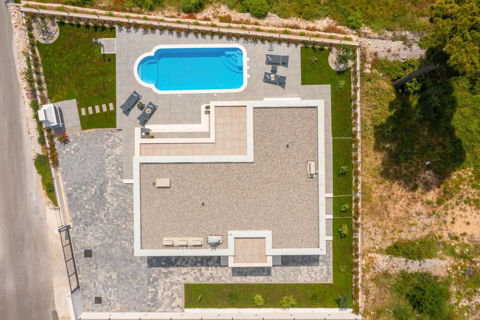 Villa Paradiso Adriatico Kastela Ngoại thất bức ảnh