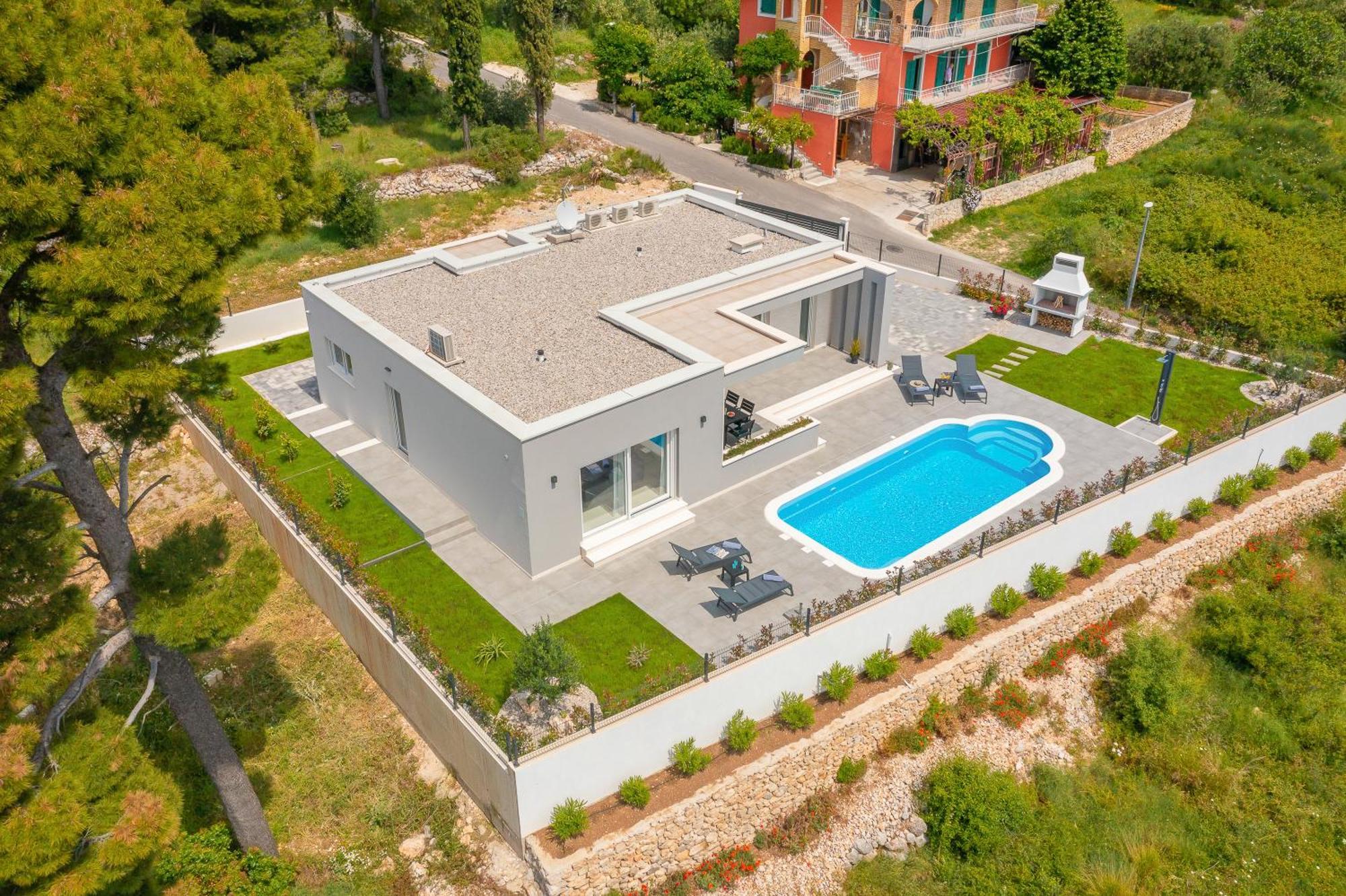 Villa Paradiso Adriatico Kastela Ngoại thất bức ảnh