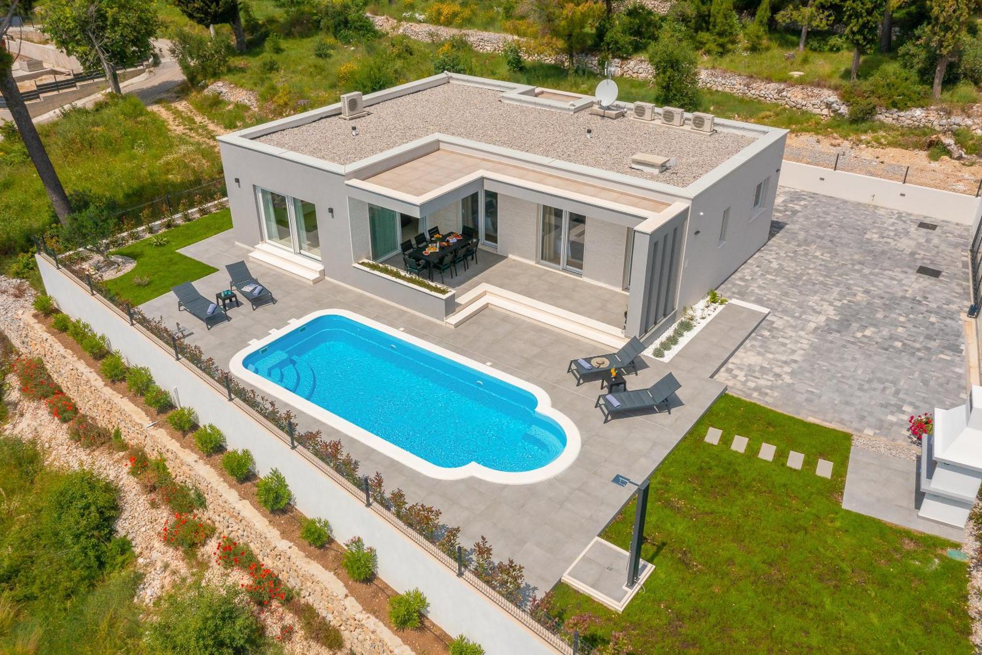 Villa Paradiso Adriatico Kastela Ngoại thất bức ảnh